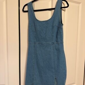 Denim dress